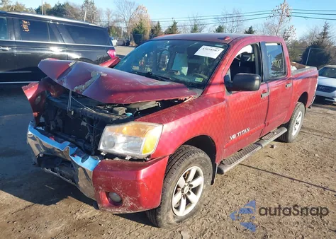2013 Nissan Titan Sv from USA, damaged, VIN 1N6AA0EC7DN304906
